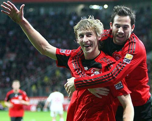 Leverkusen were great with these two this season. Image from Sport1.de