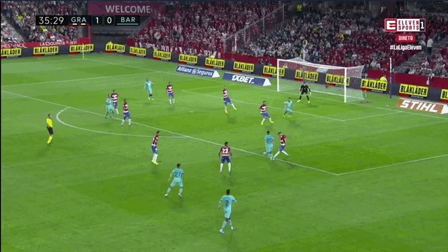 Angel Montoro Slick Progression vs. Barcelona