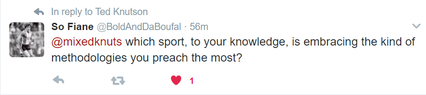 which_sport_embraces_methodologies